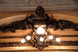 18 Bust Of Beethoven In Salon de Bustos Hall Of Busts Teatro Colon Buenos Aires